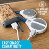 image:imageWildhorn Alta Wireless Bluetooth Ski Helmet Speakers  Snowboard HeadphonesWhiteBlue